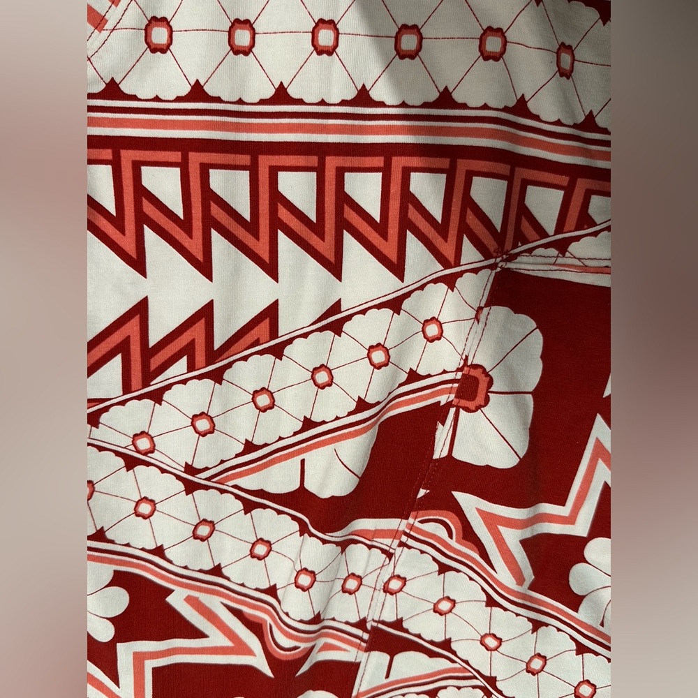 Free People Red and White Patterned Jumpsuit - Picture 7 of 8